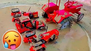 Diy Tractor Stuck In Mud Part #5 @Aadi Toys Creation  @Mr Dev Creator 