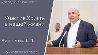 Участие Христа в нашей жизни.  Зинченко С. Л. Проповедь МСЦ ЕХБ