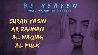 Travelling with Quran listening || Surah Yasin, Ar Rahman, Al Waqiah, Al Mulk(Be Heaven Omar Hisham)