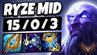 Ryze vs Sylas MID [ Perfect KDA ] Lol Korea Grandmaster Patch 25.9 