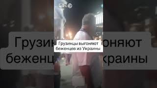 Грузинка матом гонит украинцев на родину, чтоб не угробили Грузию как Украину