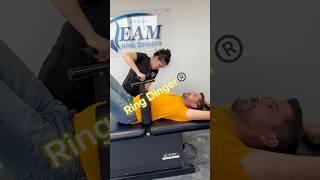 Low back pain and coldness in leg #shorts #ringdinger #chiropractor #trending #fyp #asmr #chicago