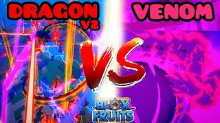 Dragon Rework vs Venom (WHO IS THE BEST FRUIT!!?) Blox Fruits