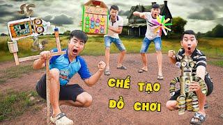 Gấu Đỏ TV - Thử Thách Chế Tạo Đồ Chơi Từ Rác Thải