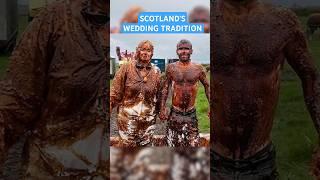 Scotland’s Weird Wedding Tradition!  #Shorts #FunFacts #WeddingRituals