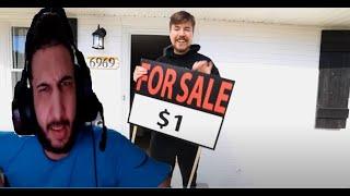 UK Reaction to MrBeast Selling Houses for $1 !