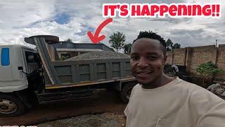 It’s Finally Happening!! Delivering More Materials For Our Dream Villa!! ️