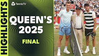 Carlos Alcaraz vs Jiri Lehecka For The Queen's Title!  | Queen's 2025 Final Highlights