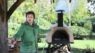 Jamie Oliver shows you how to cook steak in a wood fired oven