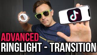 New TIK TOK Tutorial - Perfect Ring Light Transitions (ADVANCED)