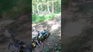 What Did I Do Wrong? #durhamtown #rut #offroad #2stroke stroke #moto #mx #outdoors #Fyp #shorts