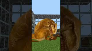 scary minecraft dinosaurs