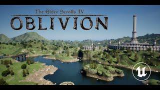 The Elder Scrolls IV Oblivion fully rendered in Unreal Engine 5