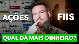 FUNDOS IMOBILIÁRIOS (FIIS) OU AÇÕES | QUAL O MELHOR INVESTIMENTO?