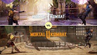 MK1 Combos vs. MK11 Combos