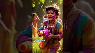 Radha Krishna playing holi and stitching continues to be colorful#happyholi #radhakrishna #holi
