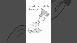 When we are on a video call and all I want to do is kiss you #shorts #animation @YouTube