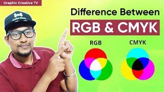 Difference Between RGB vs CMYK in Tamil | Graphic Design Tamil | Graphic Creative TV