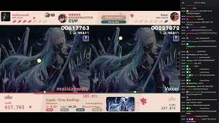 maliszewski ~1050pp peak on 9.23⭐ Raimukun - Icyxis [Blessed] in MGC Grand Finals vs Vaxei (w/ chat)