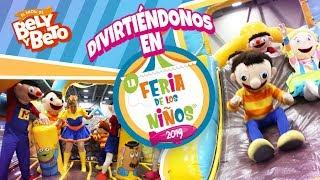 Divirtiéndonos en La Feria de los Niños - Bely y Beto