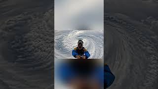 Impossible Feat: Jumping Into the Eye of a Hurricane