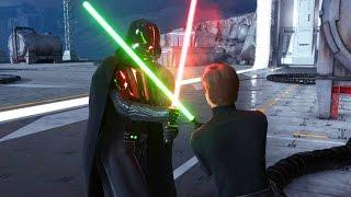 Star Wars Battlefront: Darth Vader vs Luke! I AM YOUR FATHER!