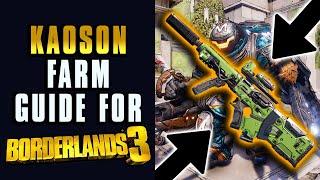 Borderlands 3 Kaoson M6+ (Captain Traunt) Farm Guide