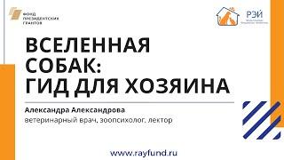 Вселенная собак: гид для хозяина. Лекция Александры Александровой