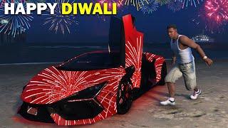 Franklin Stealing Diwali Special Super Car in GTA 5 ! | Techerz