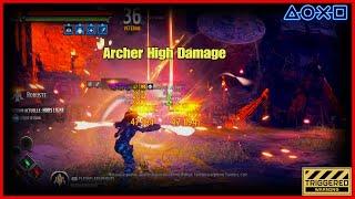 D&D Dark Alliance (Archer Lv20) High Damage Rotation PS5