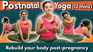 Post-Pregnancy Healing | Easy Postnatal Yoga | By Rewarding Health