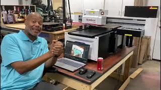 What is it like to use Rainbow Nano UV Flatbed Printer? US customer tells you now