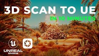 How to create your own 3D assets for Unreal Engine in 10 MIN using your phone: Reality Scan app