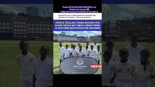 Beyond the noise:#tembabavuma is providing free education for children #cricket #savsaus #sports