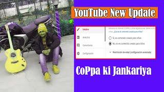 YouTube New Update 2020 | COOPA Clarifications | Kaise Sikhub Hindi