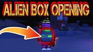 OPENING MY FIRST EVER ALIEN BOX IN Roblox Dig It