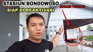 Reaktivasi STASIUN BONDOWOSO Bukan Wacana Lagi??? | Jelajah Jalur KA Non-Aktif Kalisat - Panarukan