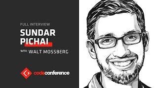 Google CEO Sundar Pichai interview | Code Conference 2016