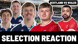 SCOTLAND vs WALES | SELECTION REACTION