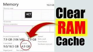 How to Clear RAM Cache in Windows 10/11 (2025) |  Speed Up your Laptop