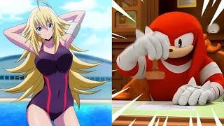 Knuckles rates keijo!!! female characters crushes #1