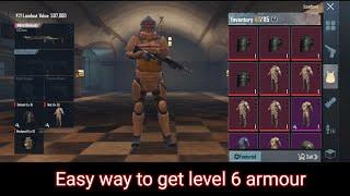 how to get level 6 Armour for free metro royale | Metro Army