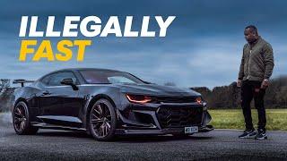 Chevy Camaro ZL1 Review: So FAST It’s ILLEGAL | 4K