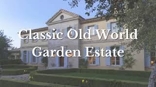 Classic Old World Garden Estate - Merlin Custom Home Builder