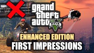 GTA 5 PC ENHANCED EDITION First Impressions! (Ray Tracing, Text Chat REMOVED, and More)