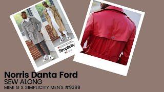 DIY TRENCH COAT SEW-ALONG: Mimi G x Simplicity Men's Pattern #S9389