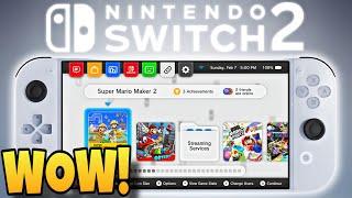 New Nintendo Switch 2 OS Leak Just Hit! + New BIG Switch 2 Renders!