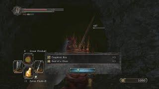 Dark Souls 2 - Black Gulch's Soul of a Giant and Forgotten Key location