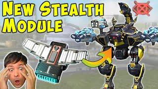 NEW Stealth, Jump & Dash Module? War Robots Test Server Gameplay WR