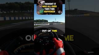 Thought it was all OVER. Then THIS happened! #simracing #gaming #shorts